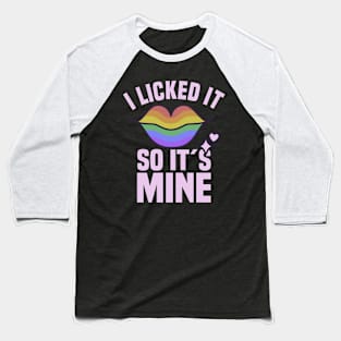 Pride Gay LGBT Lesbian Rainbow Flag Bisexual Queer Baseball T-Shirt